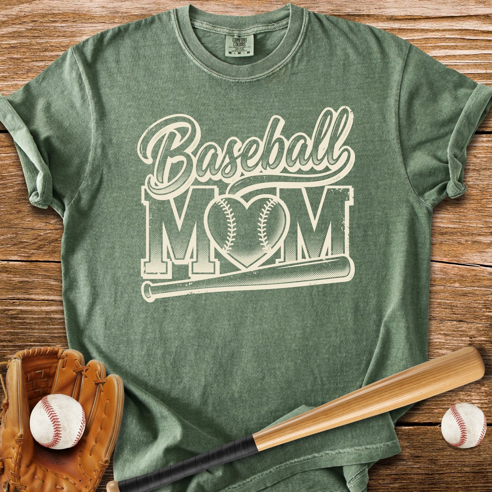 Baseball Mom - HomeRun PrintsComfort Colors