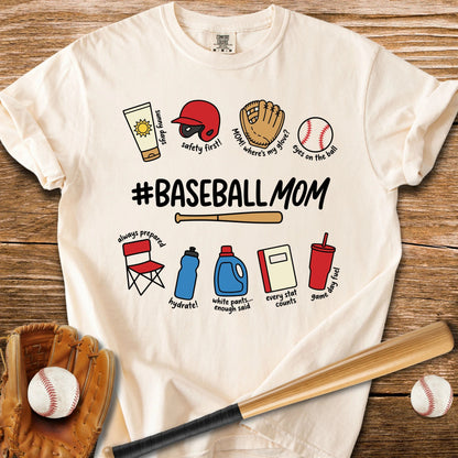Baseball Mom - HomeRun PrintsComfort Colors