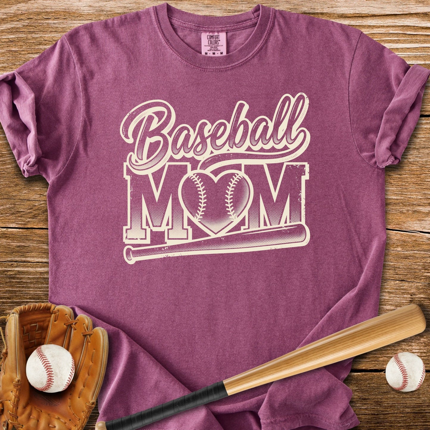 Baseball Mom - HomeRun PrintsComfort Colors