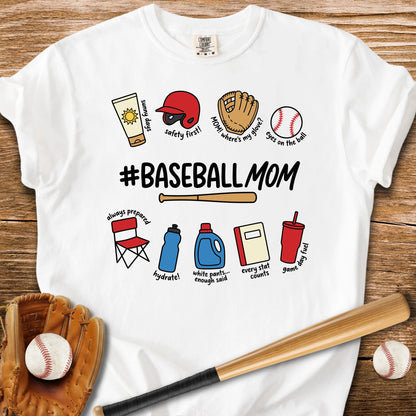 Baseball Mom - HomeRun PrintsComfort Colors