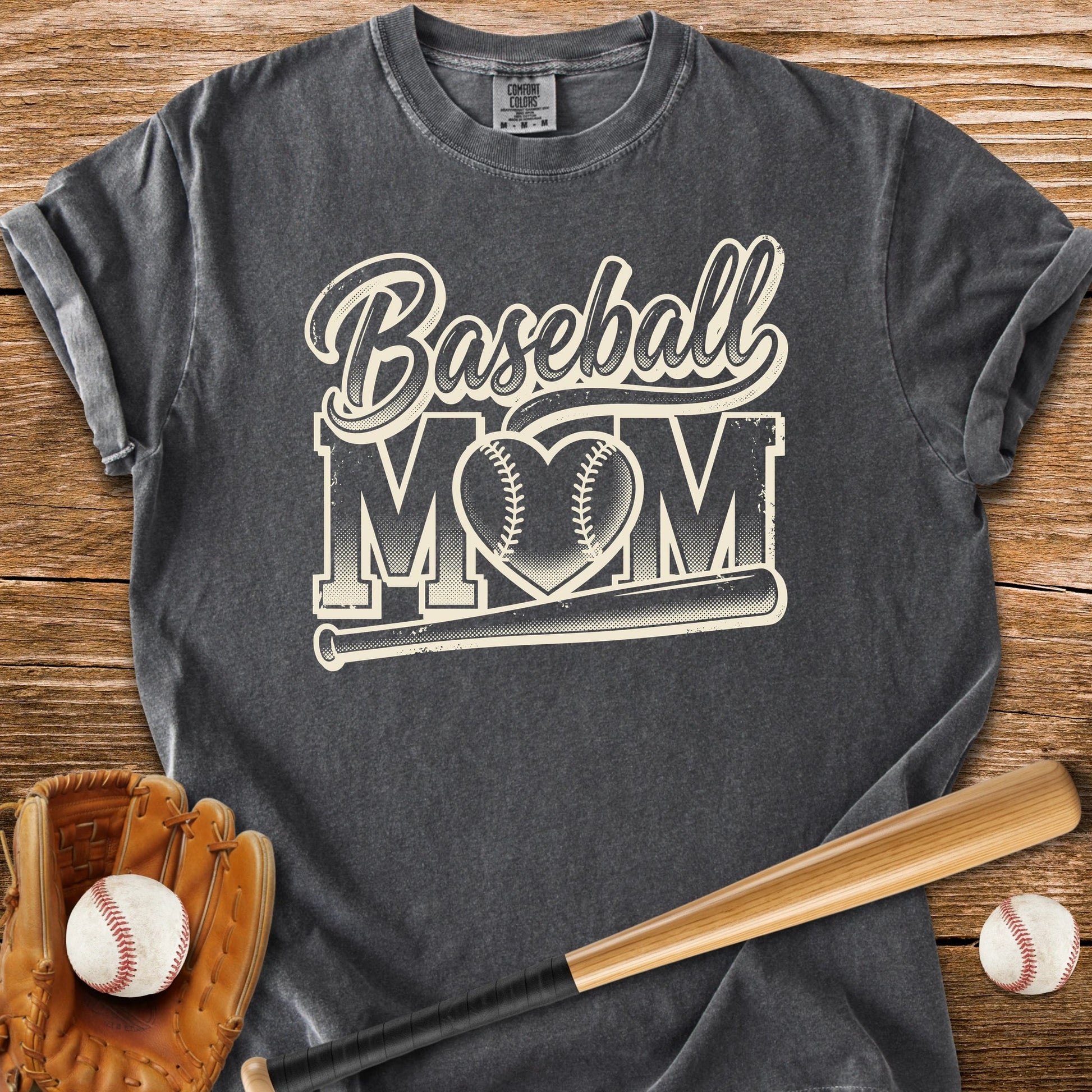 Baseball Mom - HomeRun PrintsComfort Colors