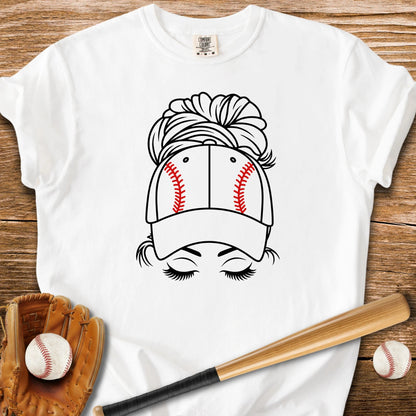 Baseball Mom Bun - HomeRun PrintsComfort Colors