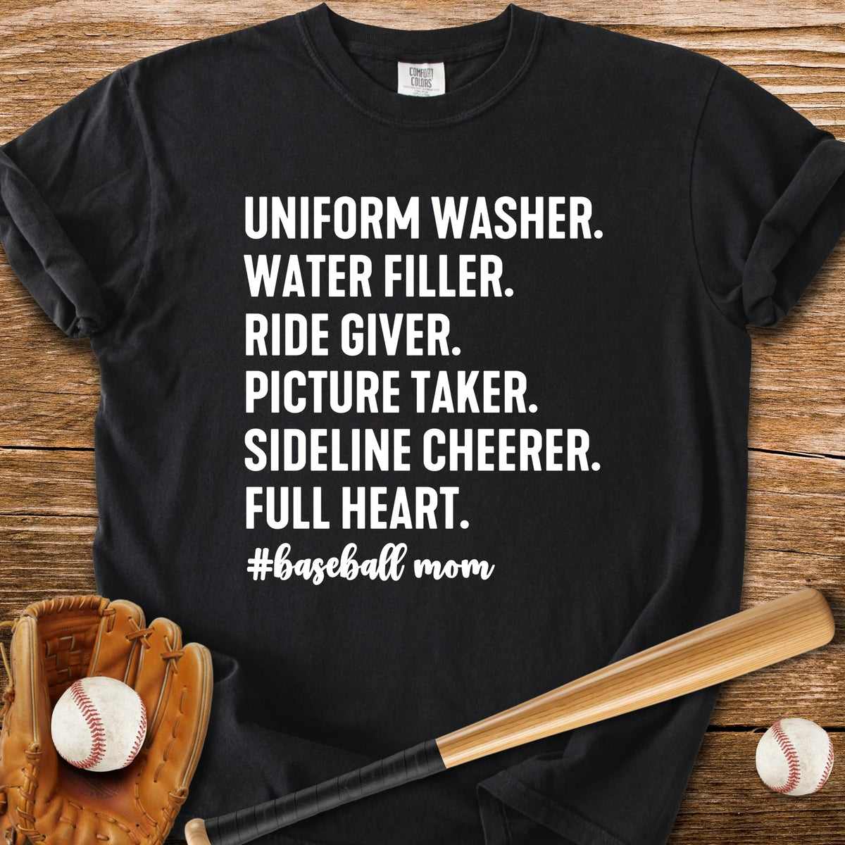 Baseball Mom Does It - HomeRun PrintsComfort Colors