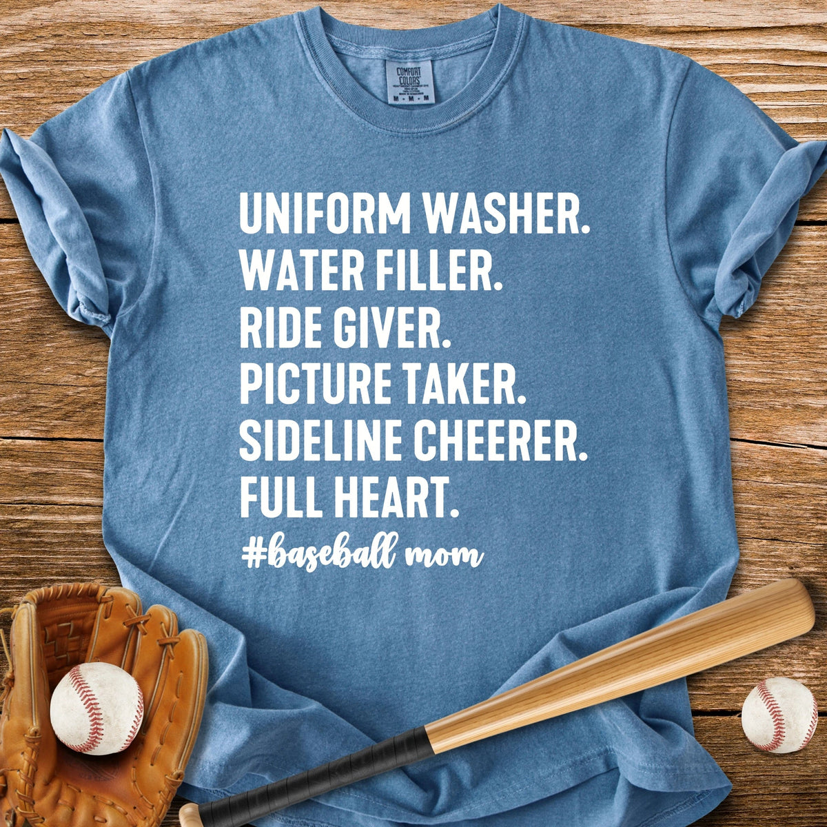 Baseball Mom Does It - HomeRun PrintsComfort Colors