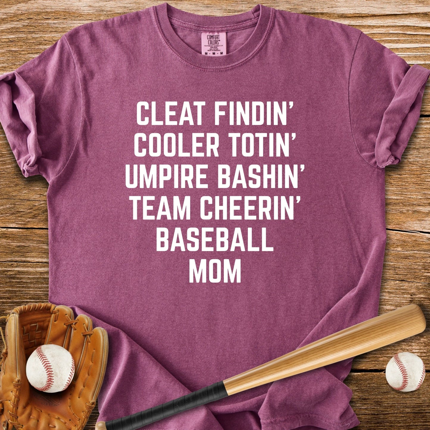 Baseball Mom Does It All - HomeRun PrintsComfort Colors