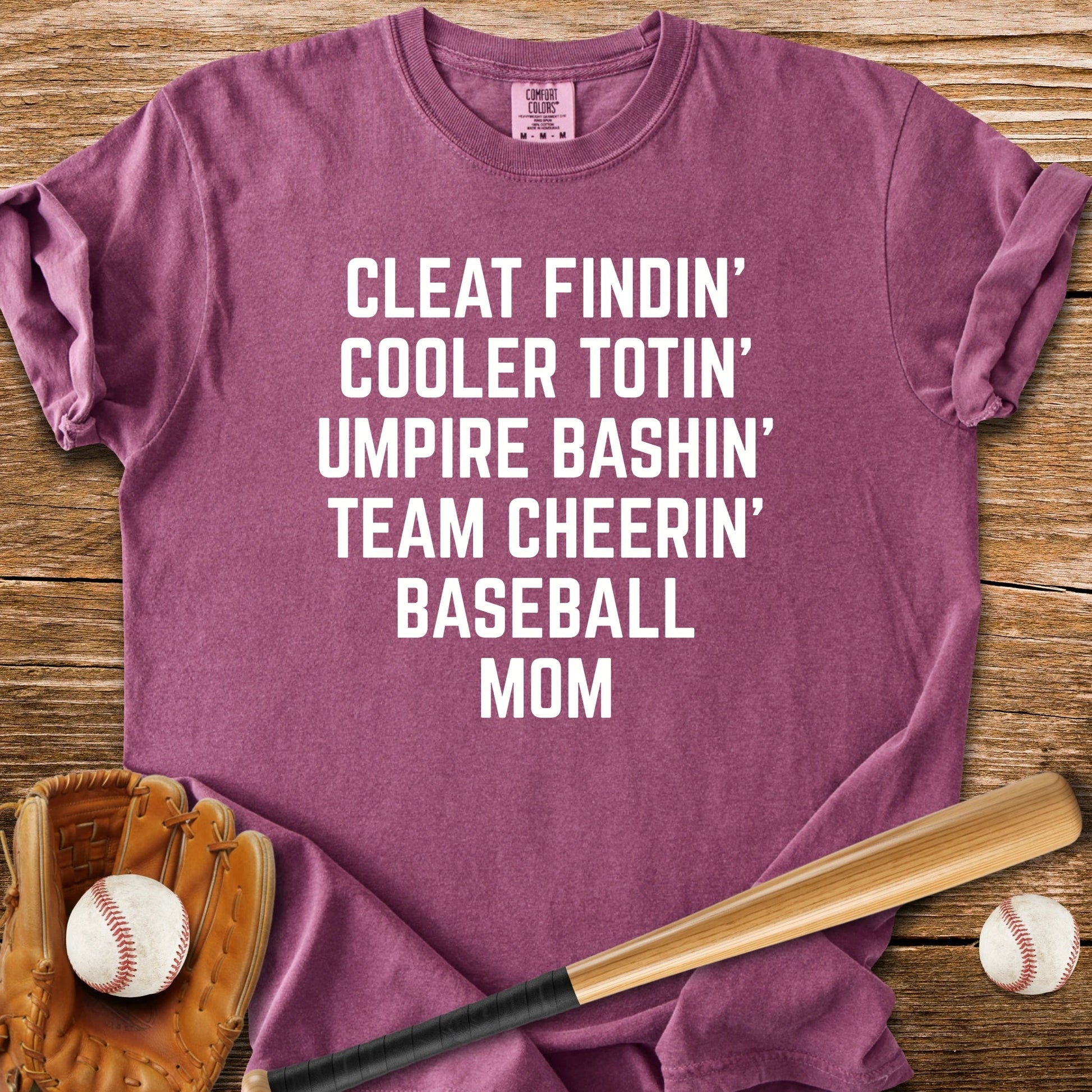Baseball Mom Does It All - HomeRun PrintsComfort Colors