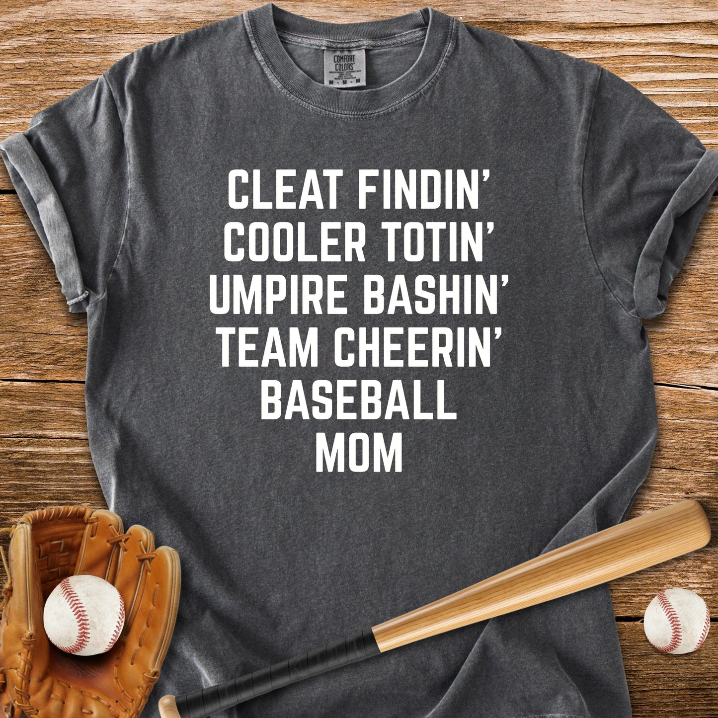 Baseball Mom Does It All - HomeRun PrintsComfort Colors