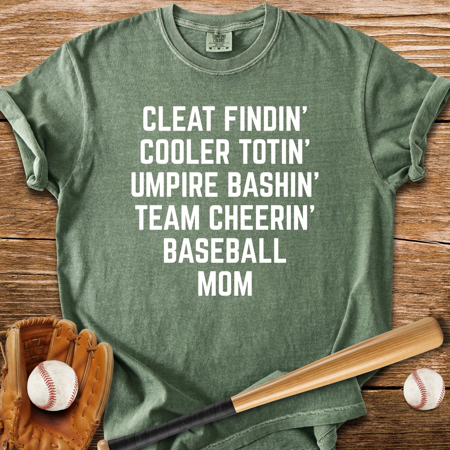 Baseball Mom Does It All - HomeRun PrintsComfort Colors