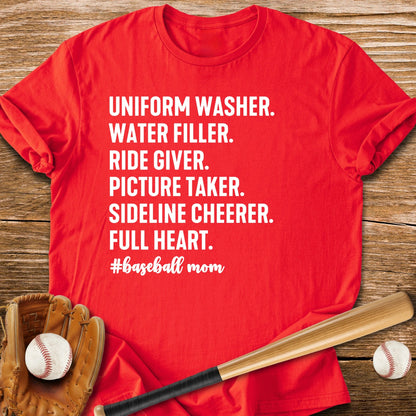 Baseball Mom Job - HomeRun PrintsT-Shirt