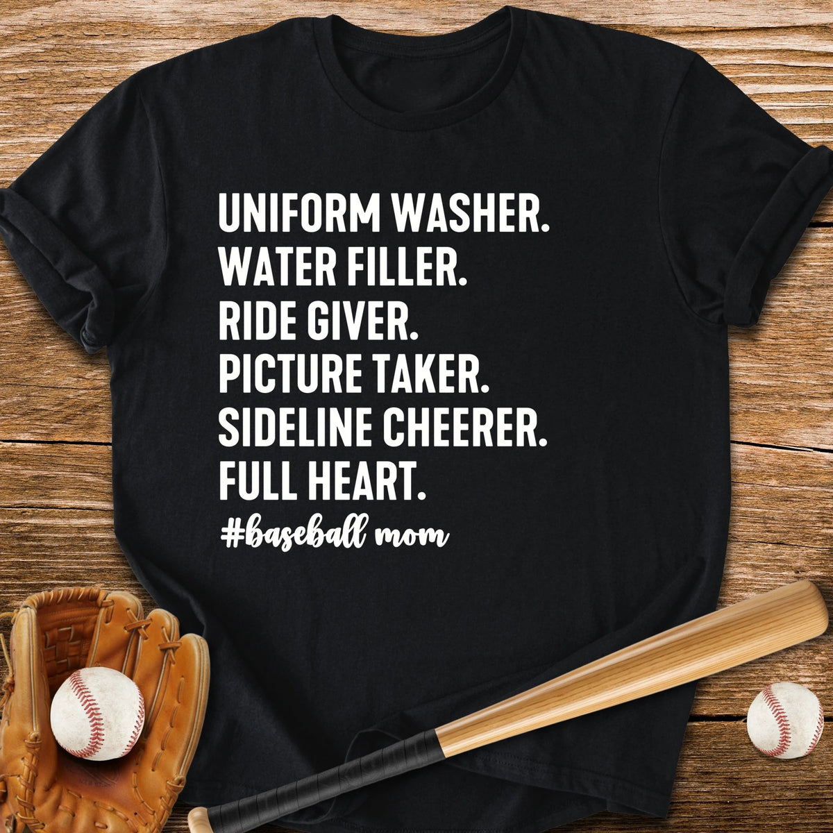 Baseball Mom Job - HomeRun PrintsT-Shirt