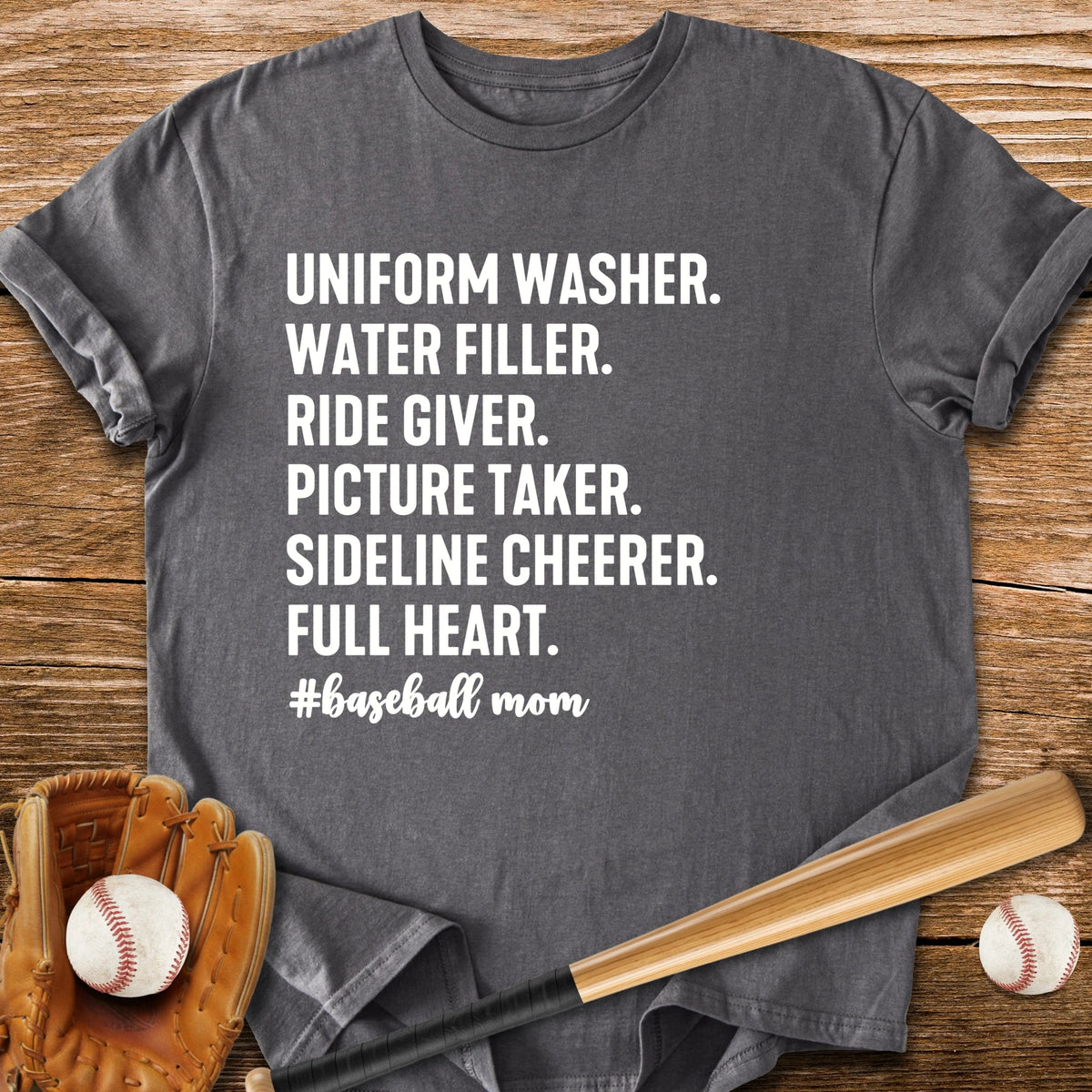 Baseball Mom Job - HomeRun PrintsT-Shirt