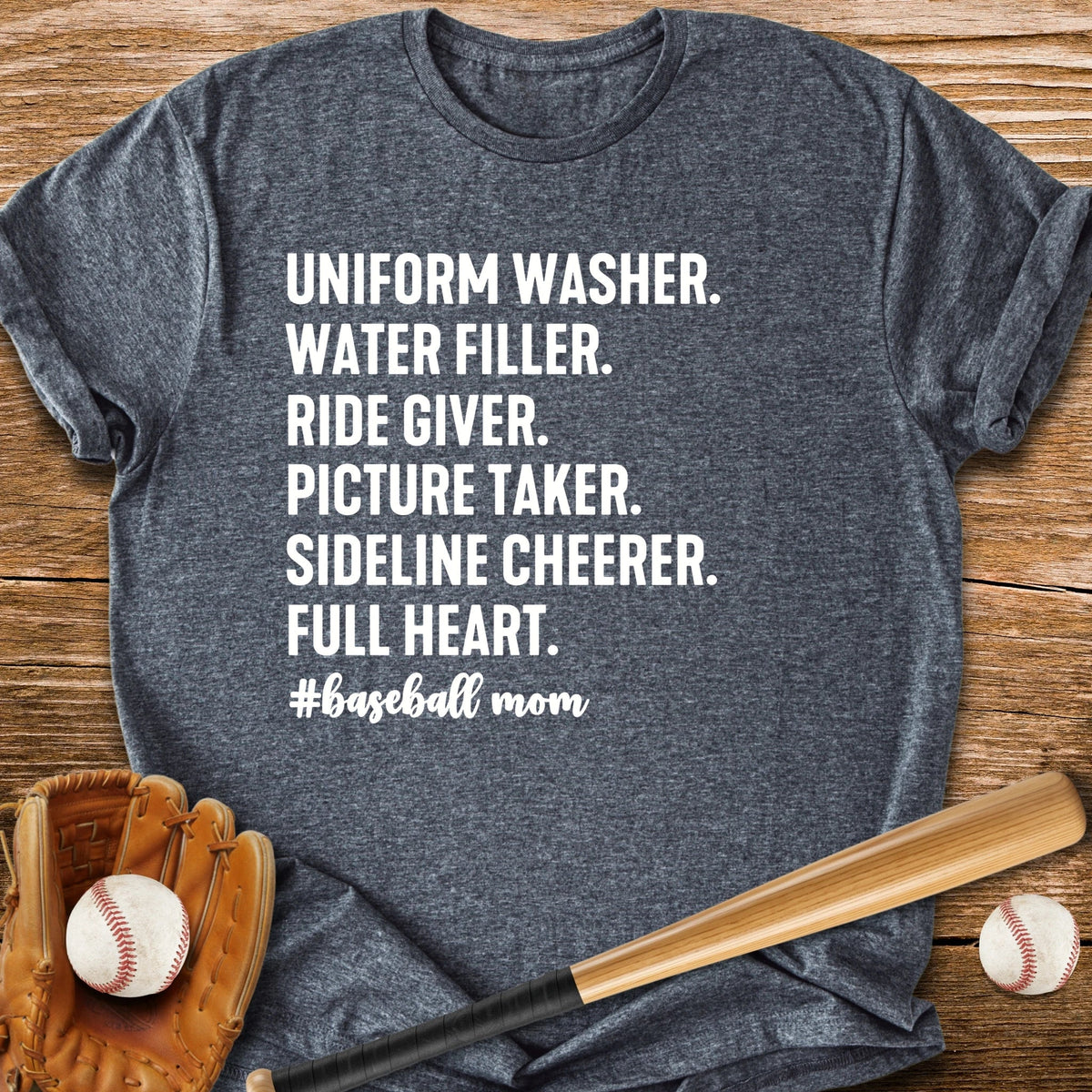 Baseball Mom Job - HomeRun PrintsT-Shirt