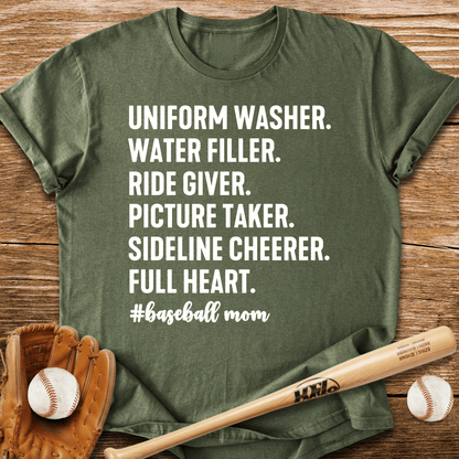 Baseball Mom Job T-Shirt - HomeRun PrintsT-Shirt
