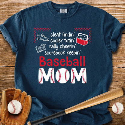 Baseball Mom Roll Call - HomeRun PrintsComfort Colors