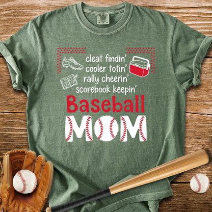 Baseball Mom Roll Call - HomeRun PrintsComfort Colors