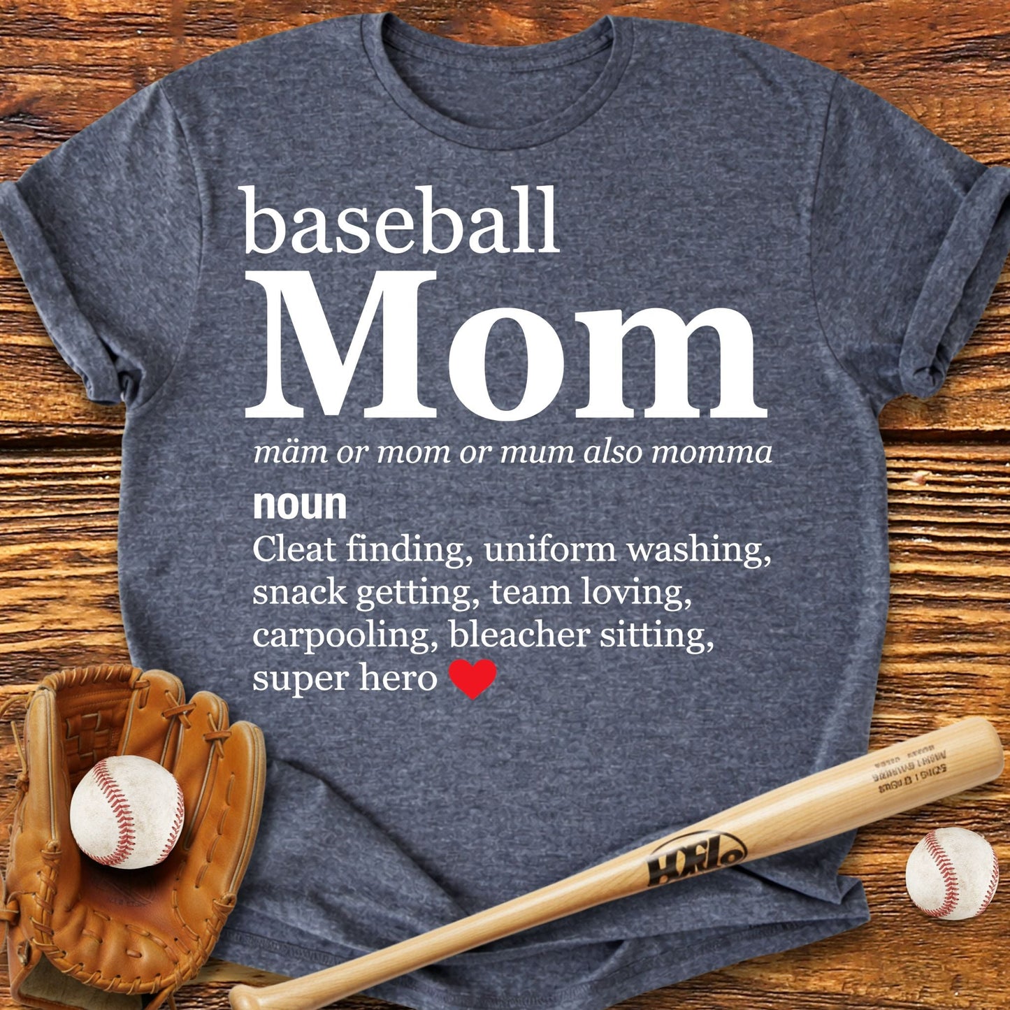 Baseball Mom T-shirt - HomeRun PrintsT-Shirt