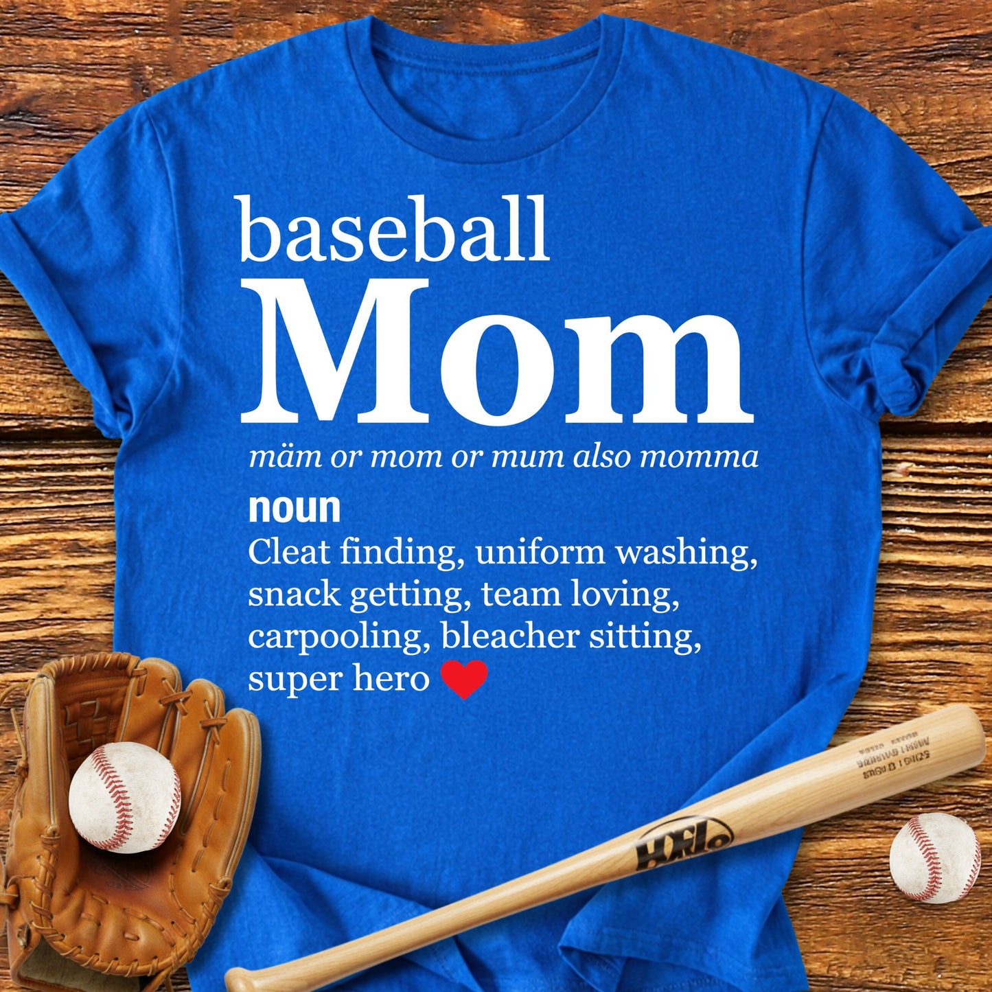 Baseball Mom T-shirt - HomeRun PrintsT-Shirt