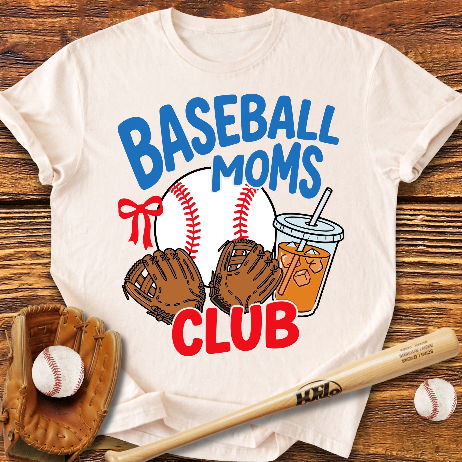 Baseball Moms Club T-shirt - HomeRun PrintsT-Shirt