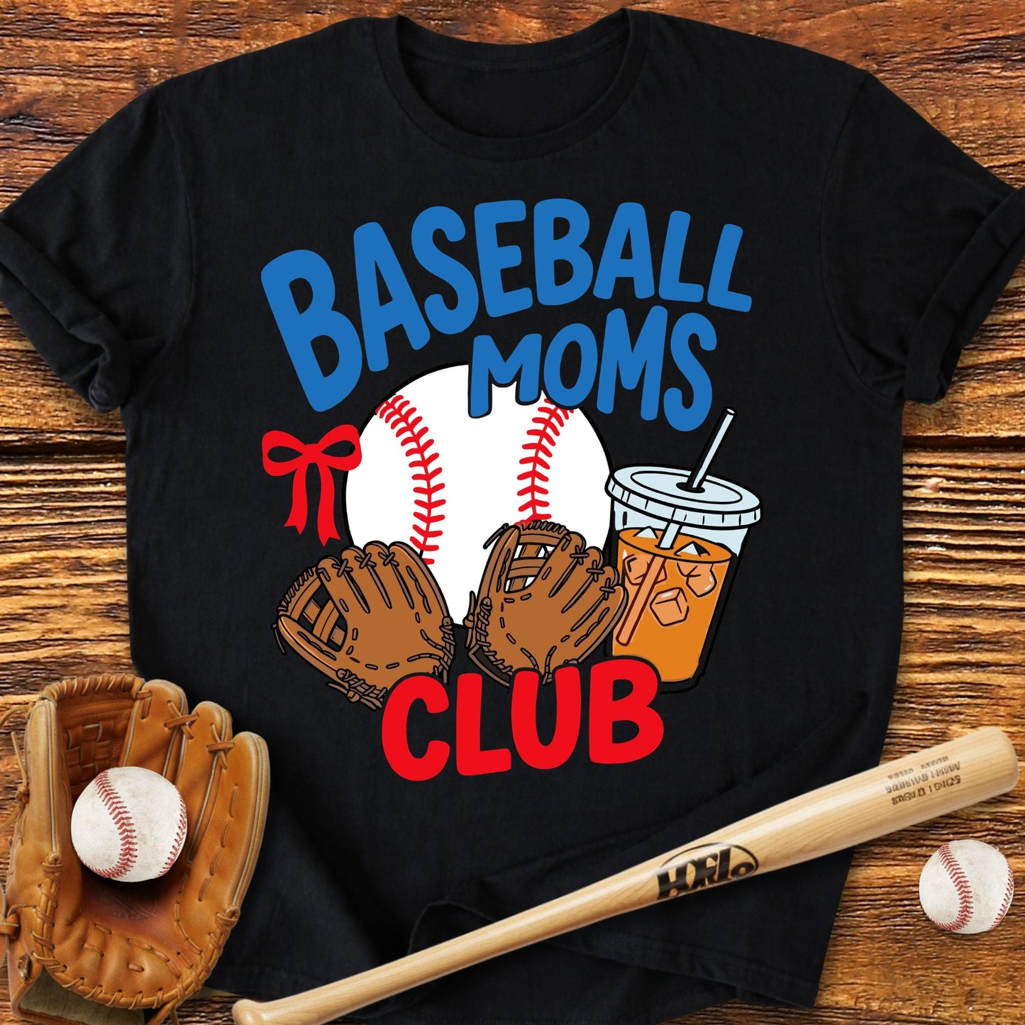 Baseball Moms Club T-shirt - HomeRun PrintsT-Shirt