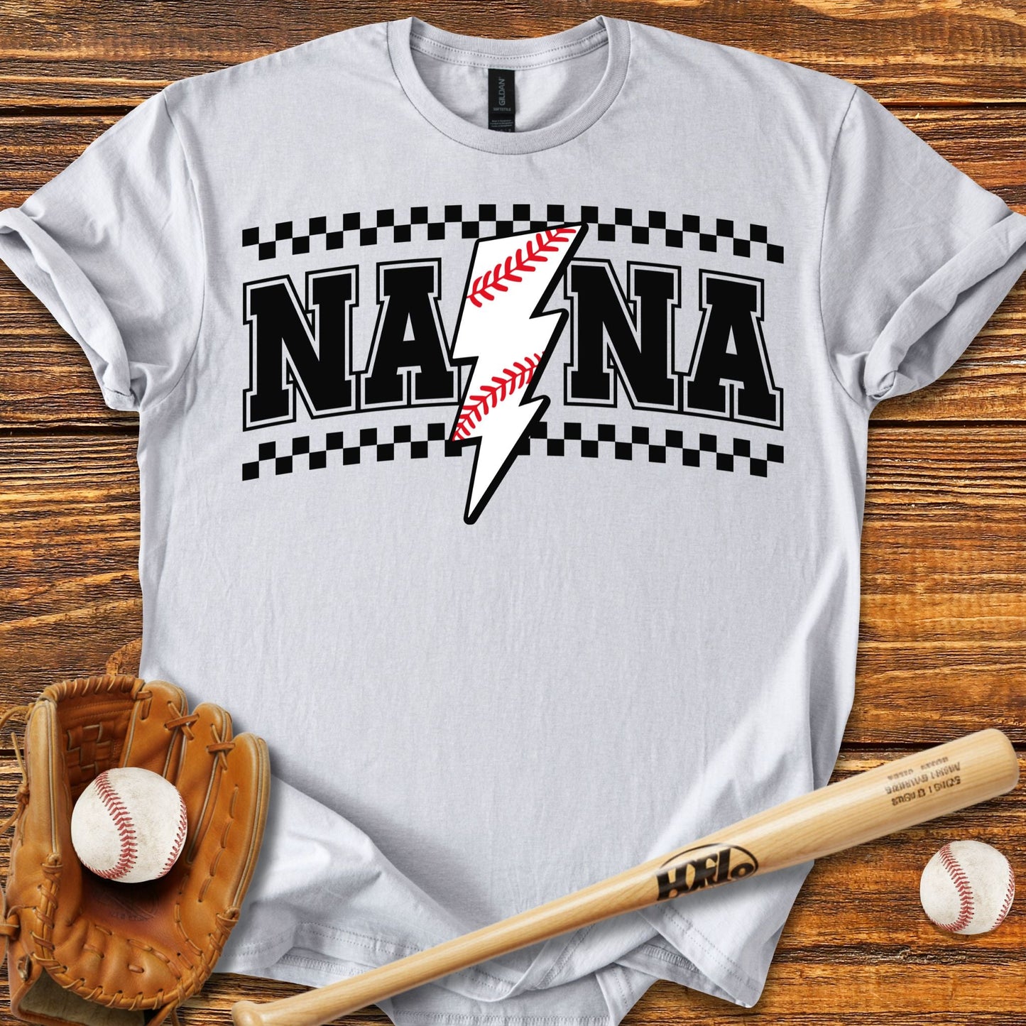 Baseball Nana T-shirt - HomeRun PrintsT-Shirt
