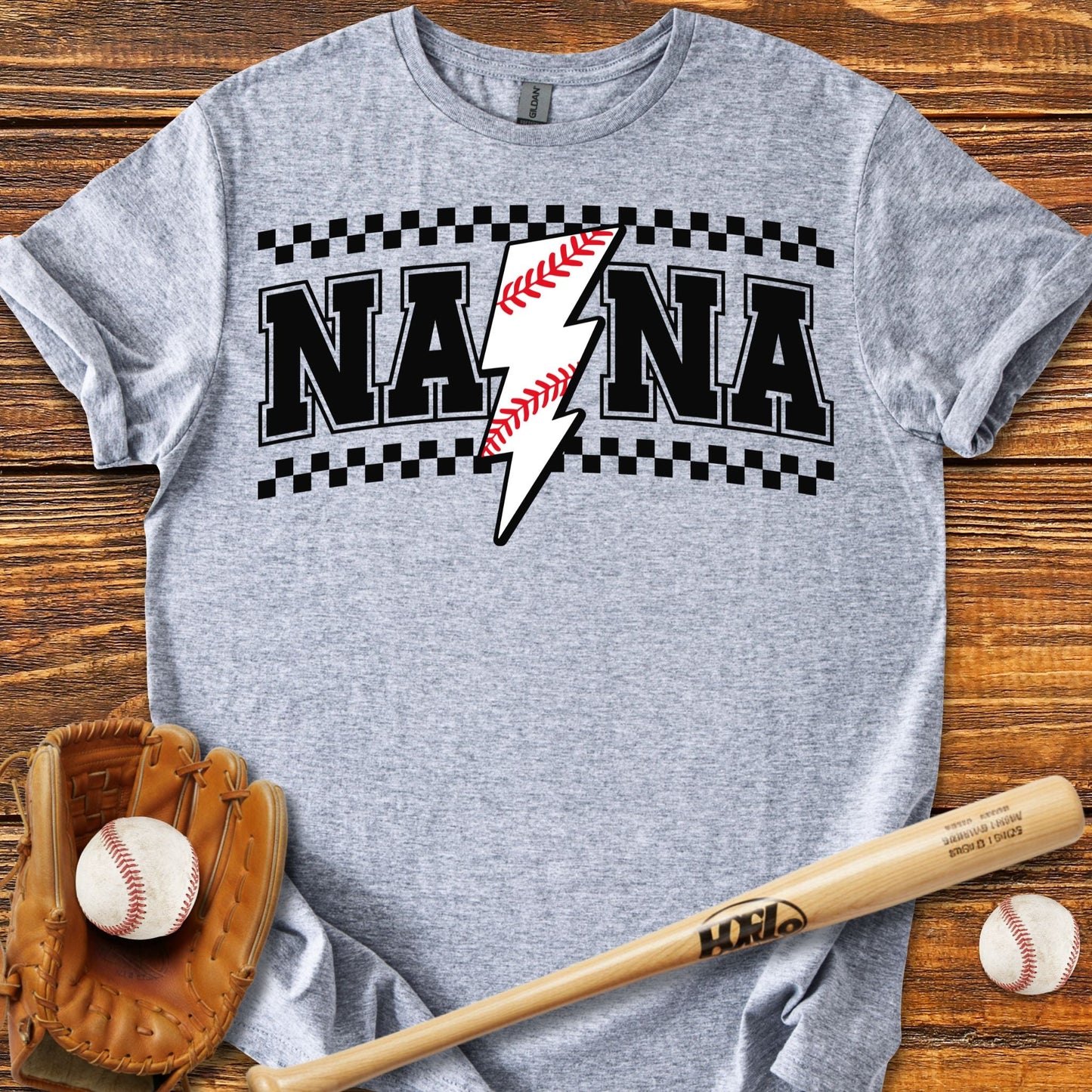 Baseball Nana T-shirt - HomeRun PrintsT-Shirt