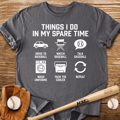 Baseball Parent Daily Grind T-Shirt - HomeRun PrintsT-Shirt