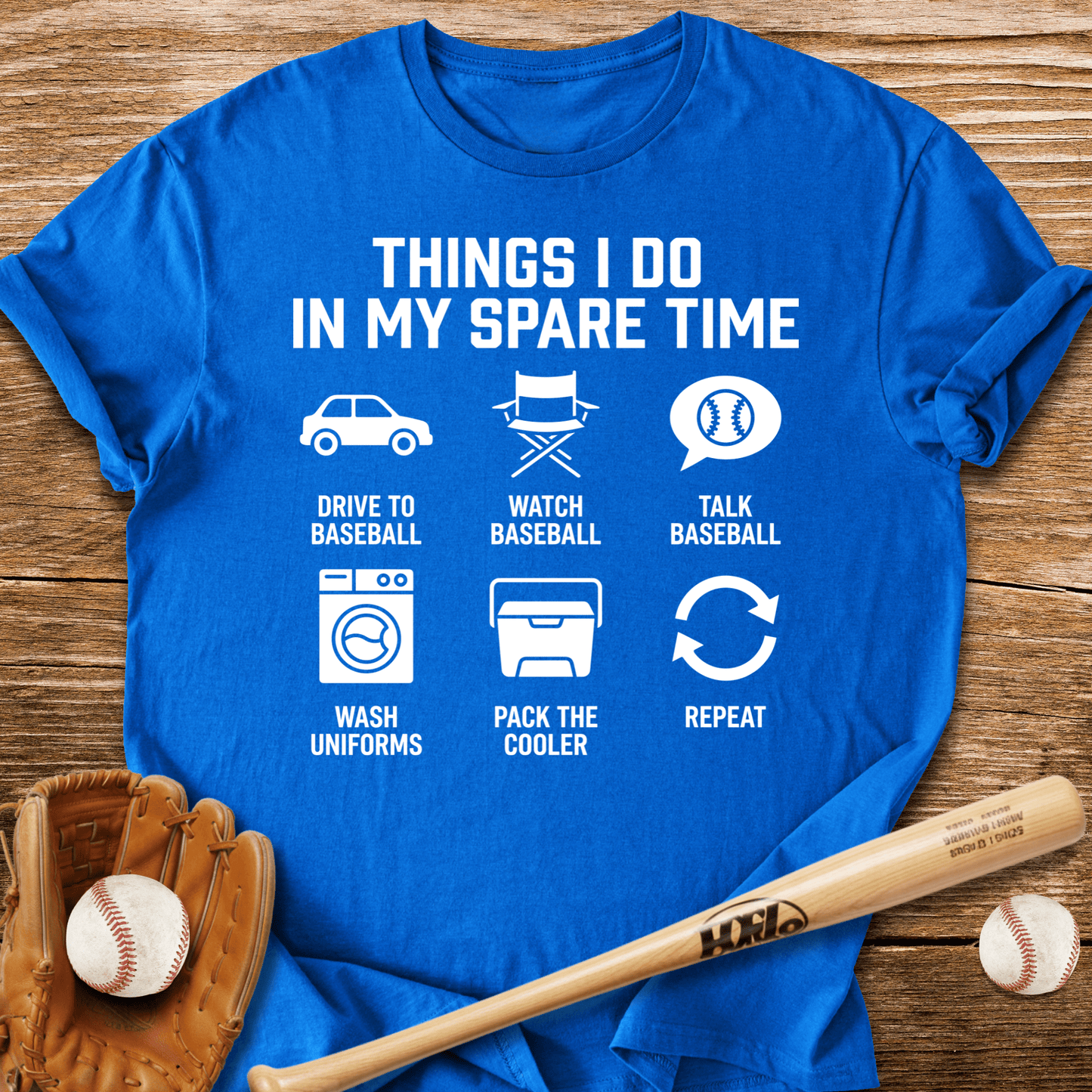 Baseball Parent Daily Grind T-Shirt - HomeRun PrintsT-Shirt