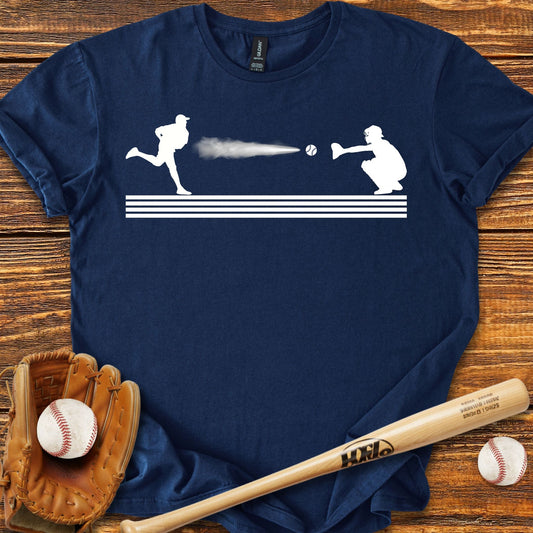 Baseball Pitcher Catcher T-shirt - HomeRun PrintsT-Shirt