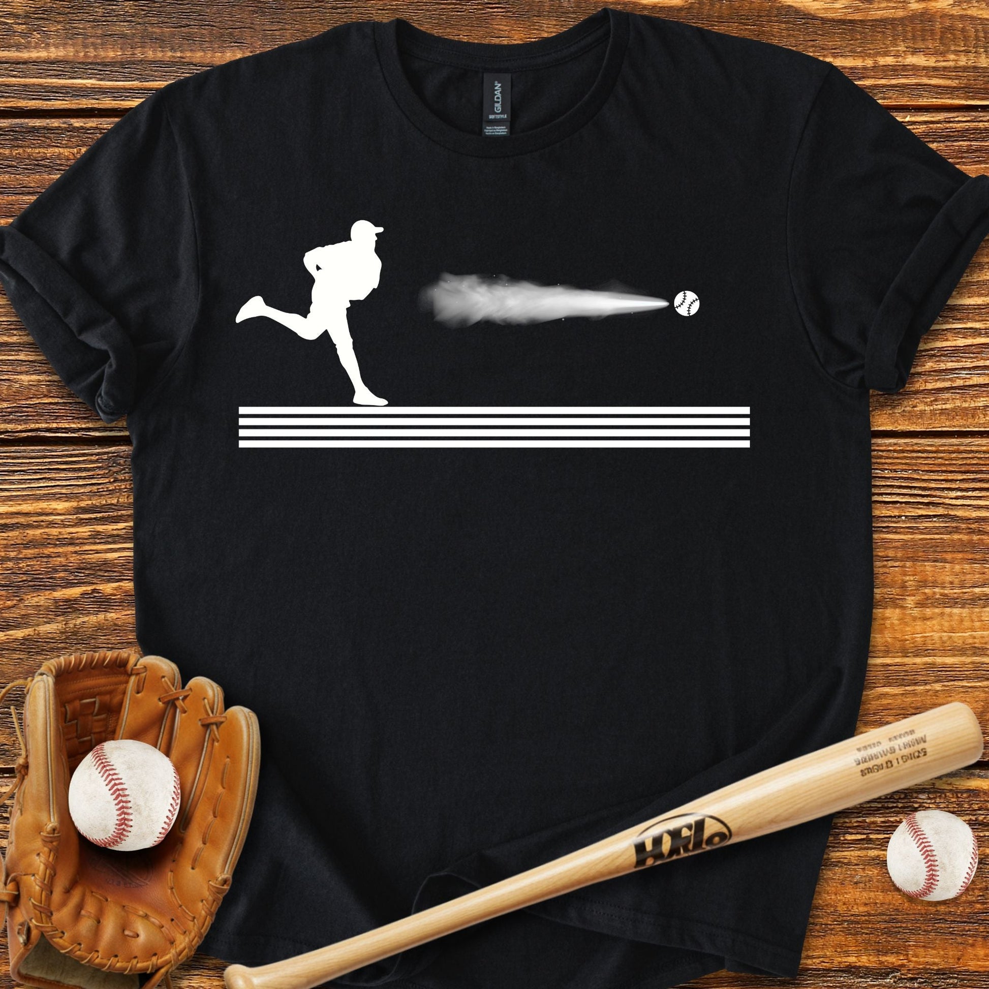 Baseball Pitcher T-shirt - HomeRun PrintsT-Shirt