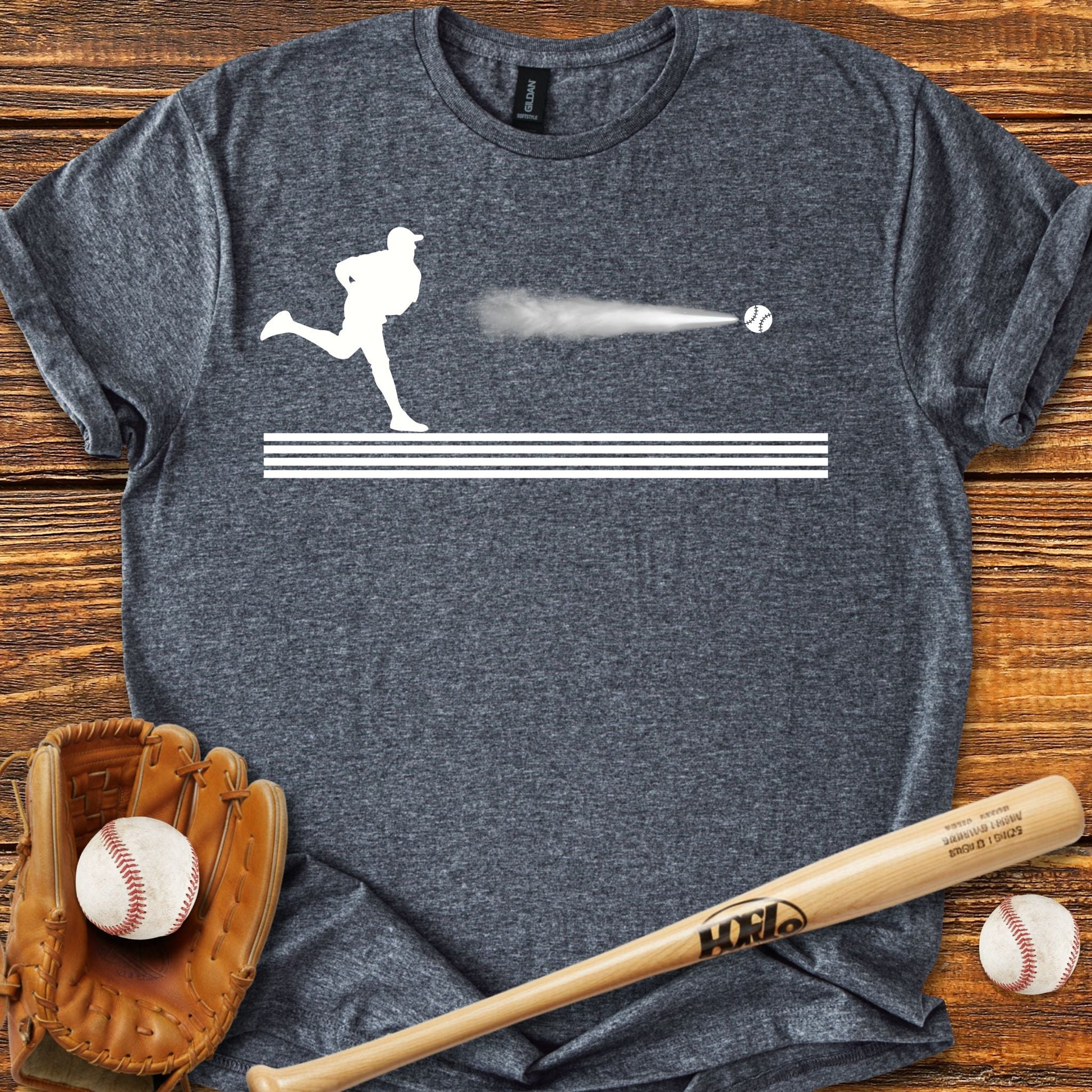 Baseball Pitcher T-shirt - HomeRun PrintsT-Shirt