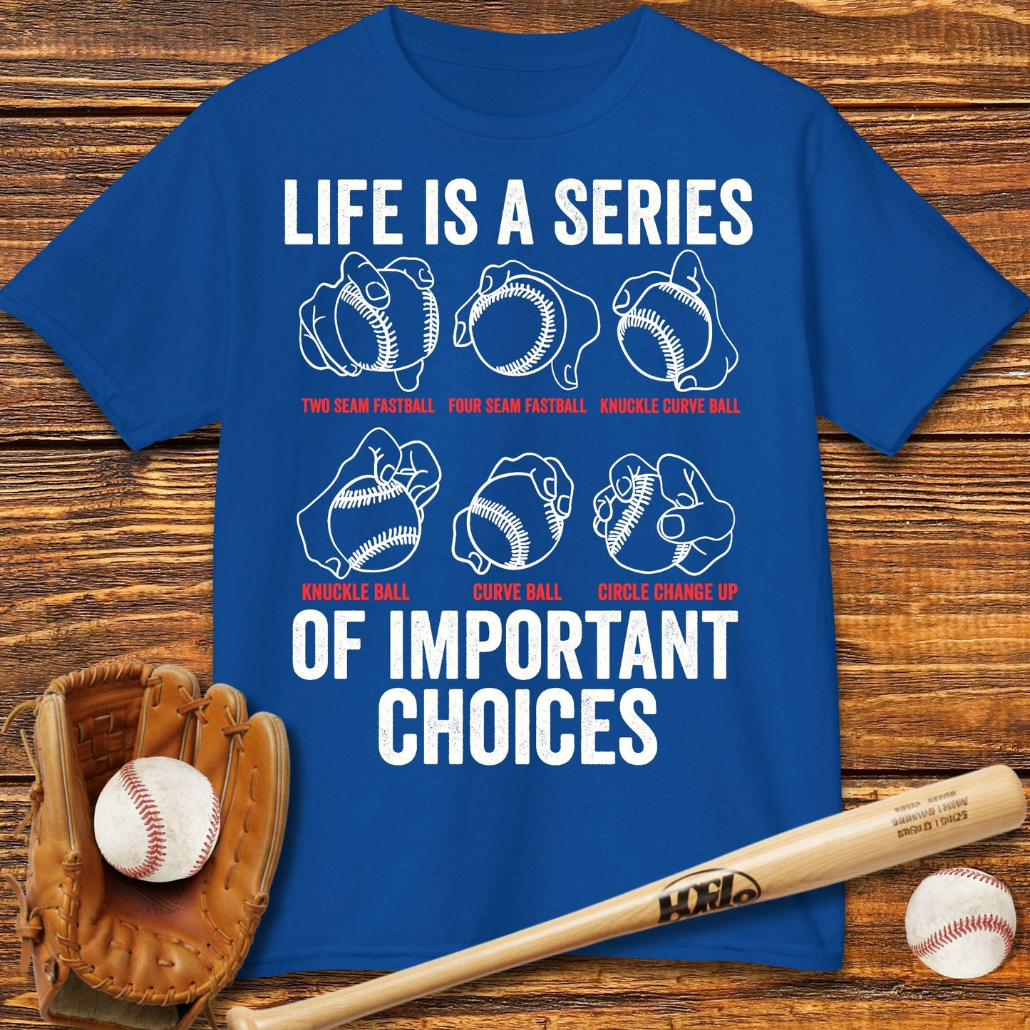 Baseball Pitches Kids T-Shirt - HomeRun PrintsKids clothes