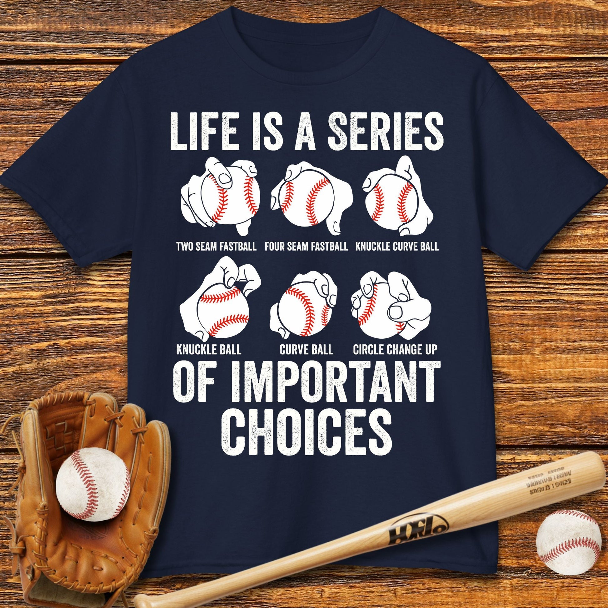 Baseball Pitches Kids T-Shirt - HomeRun PrintsKids clothes