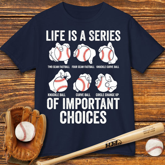 Baseball Pitches Kids T-Shirt - HomeRun PrintsKids clothes