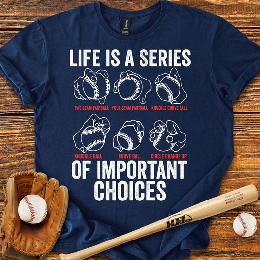 Baseball Pitches Life T-shirt - HomeRun PrintsT-Shirt