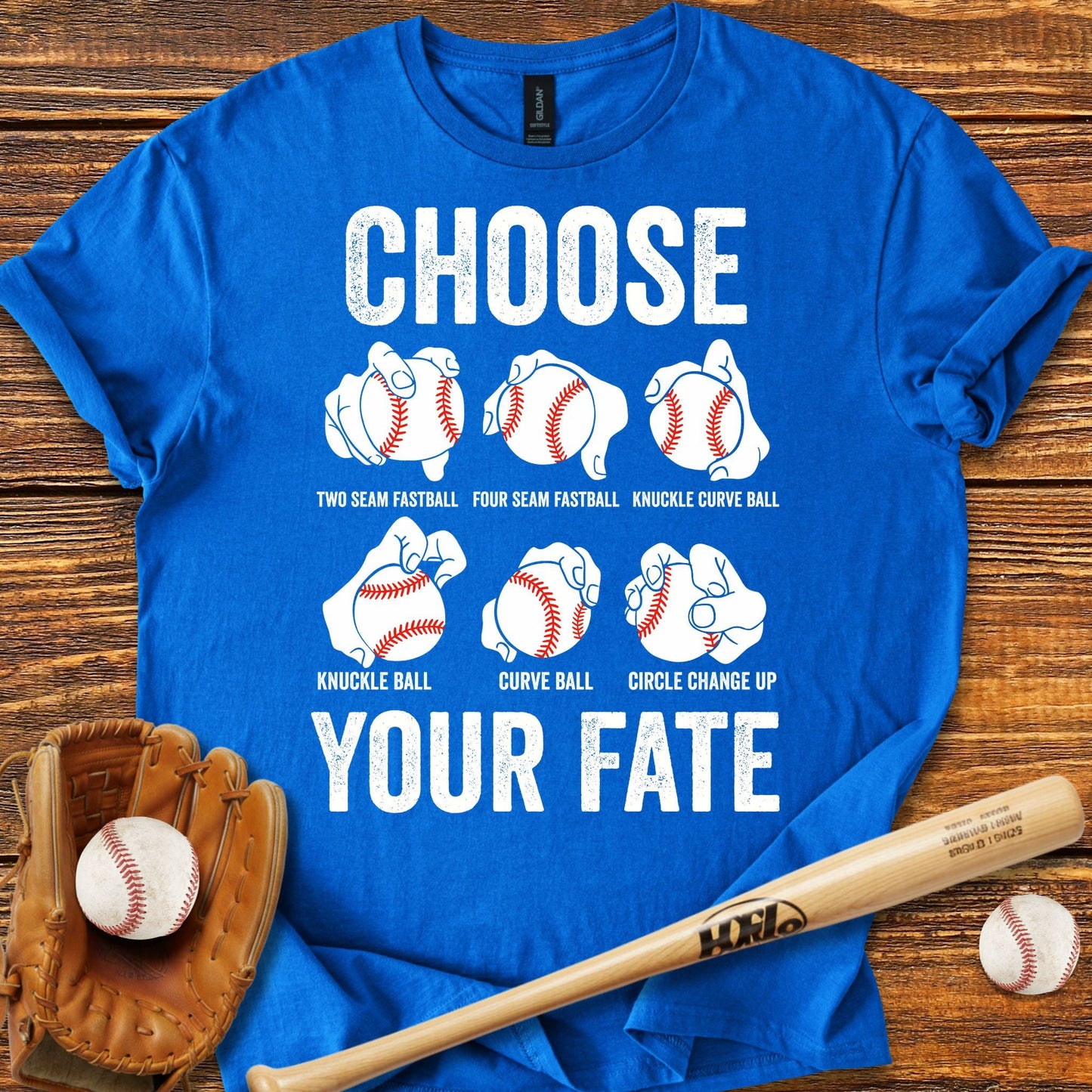 Baseball Pitches T-shirt - HomeRun PrintsT-Shirt