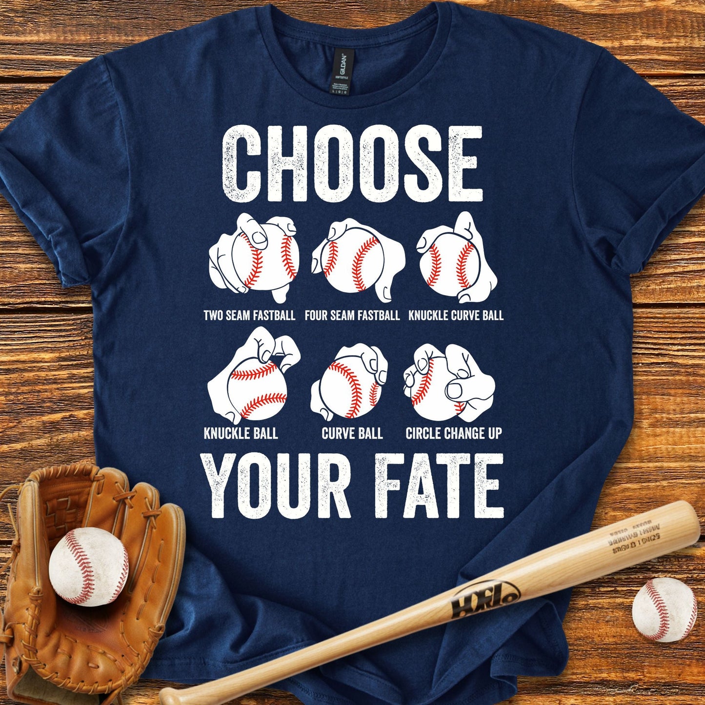 Baseball Pitches T-shirt - HomeRun PrintsT-Shirt