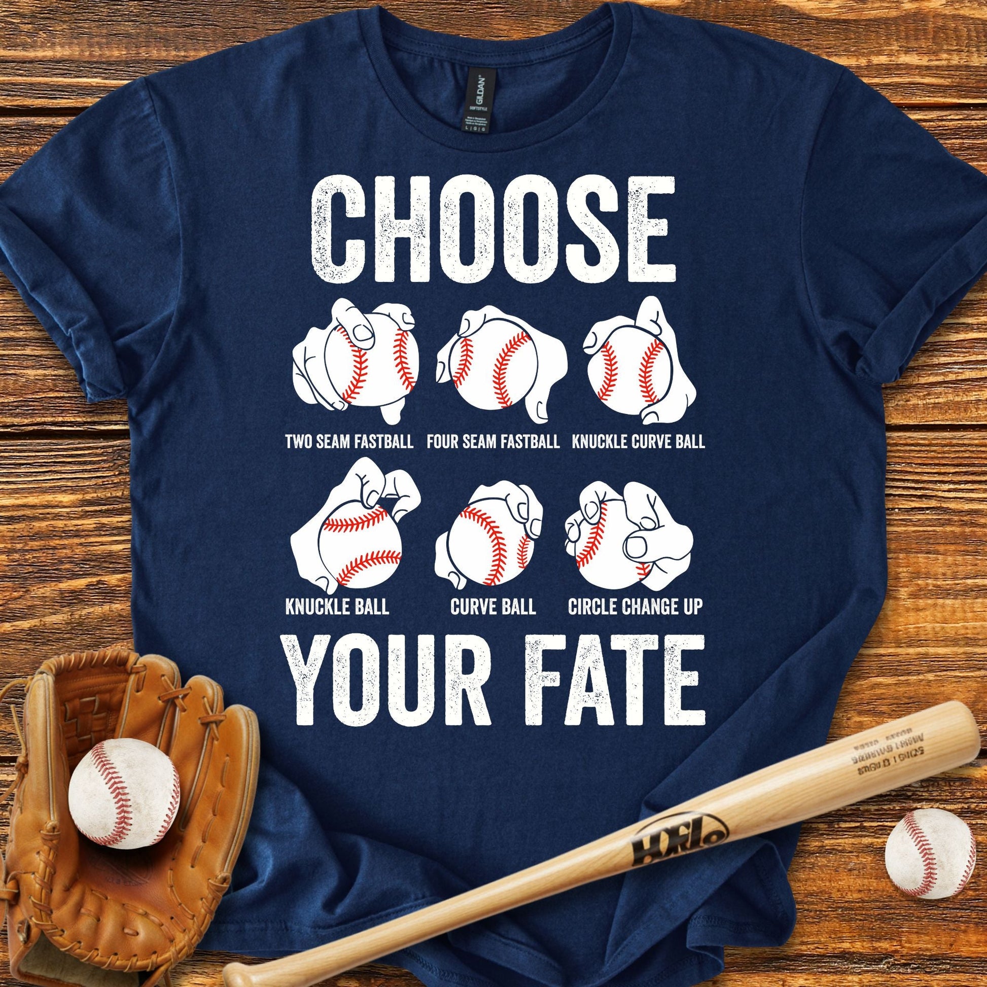 Baseball Pitches T-shirt - HomeRun PrintsT-Shirt