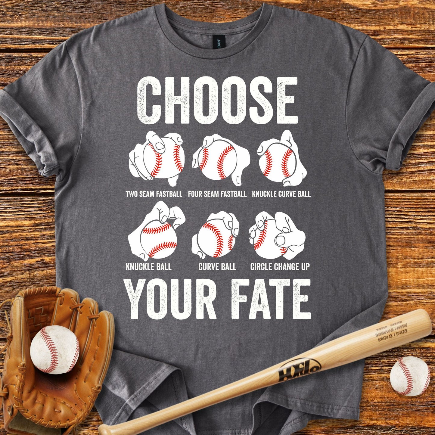 Baseball Pitches T-shirt - HomeRun PrintsT-Shirt