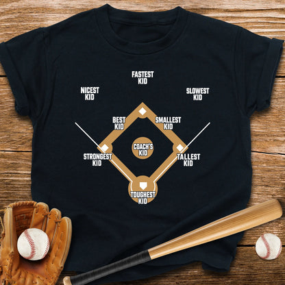 Baseball Positions Youth Tee - HomeRun PrintsKids clothes