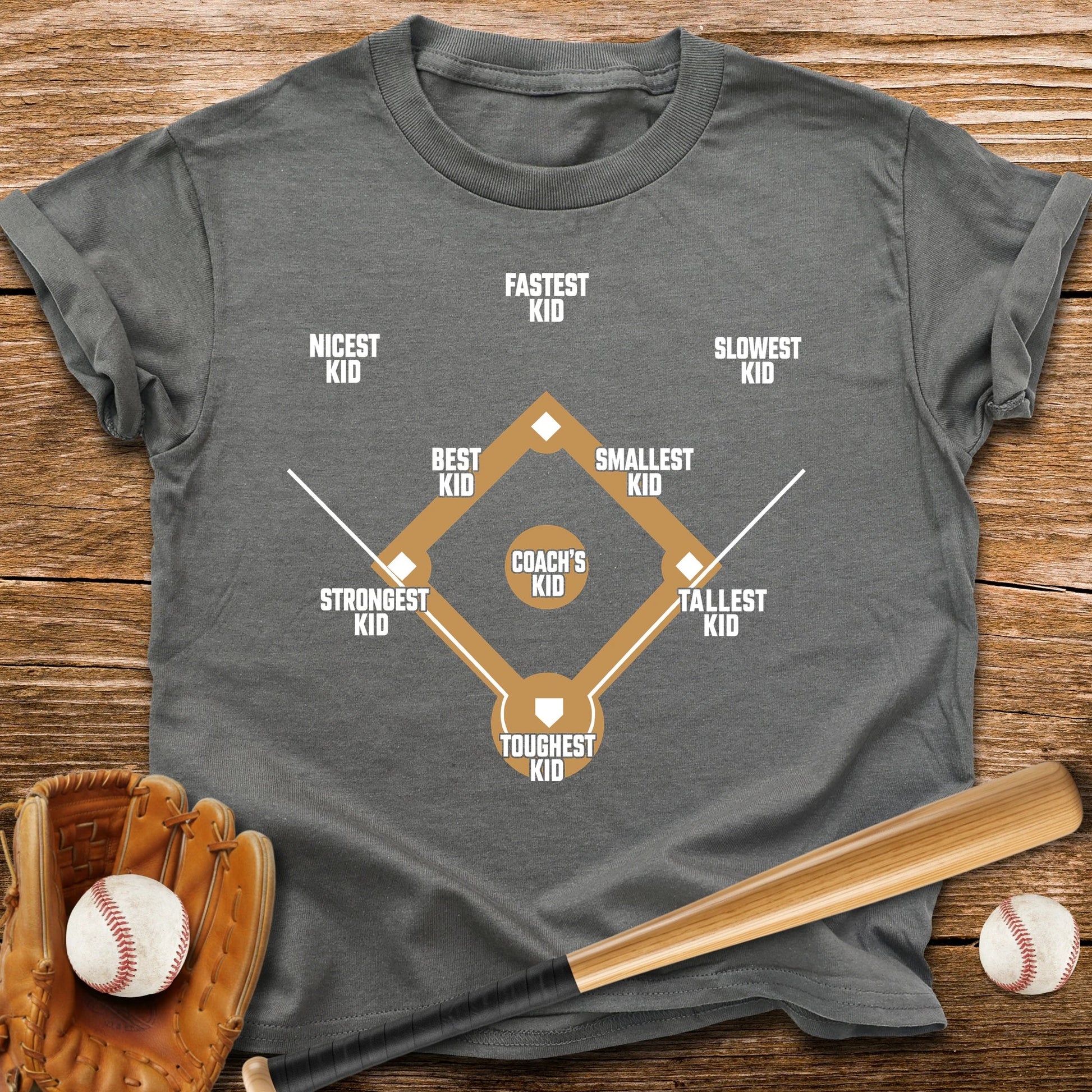 Baseball Positions Youth Tee - HomeRun PrintsKids clothes