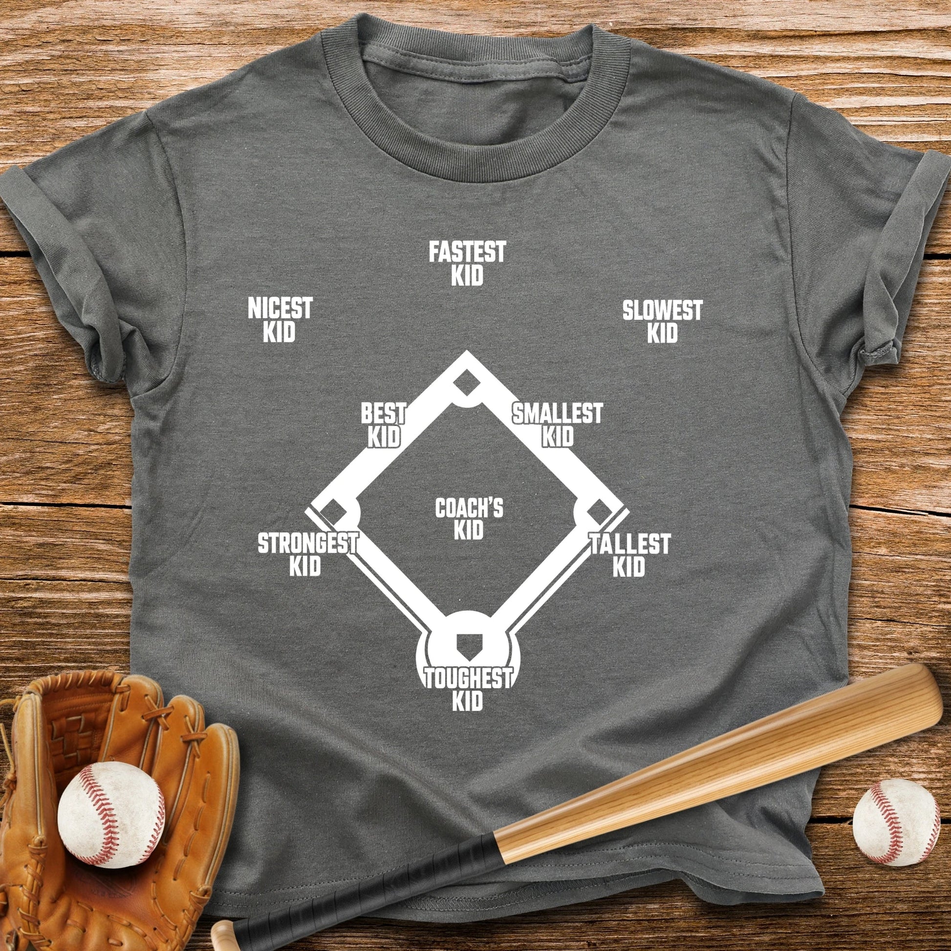 Baseball Positions Youth Tee - HomeRun PrintsKids clothes