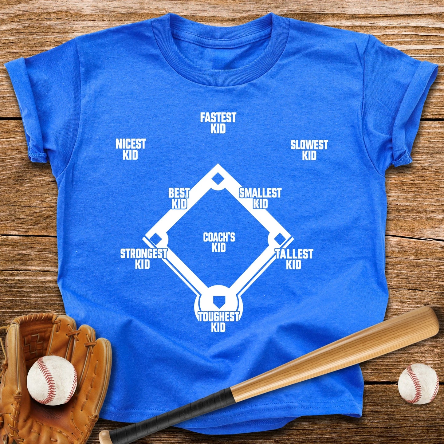 Baseball Positions Youth Tee - HomeRun PrintsKids clothes