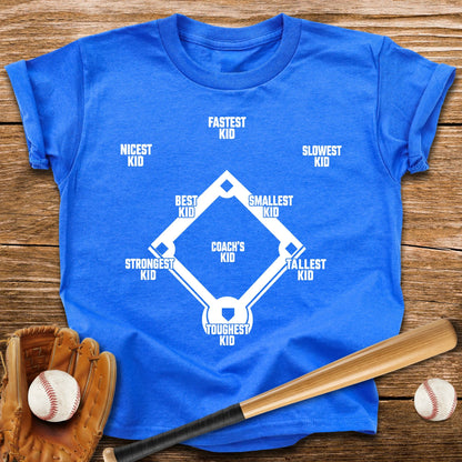 Baseball Positions Youth Tee - HomeRun PrintsKids clothes