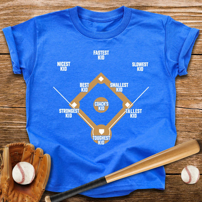 Baseball Positions Youth Tee - HomeRun PrintsKids clothes