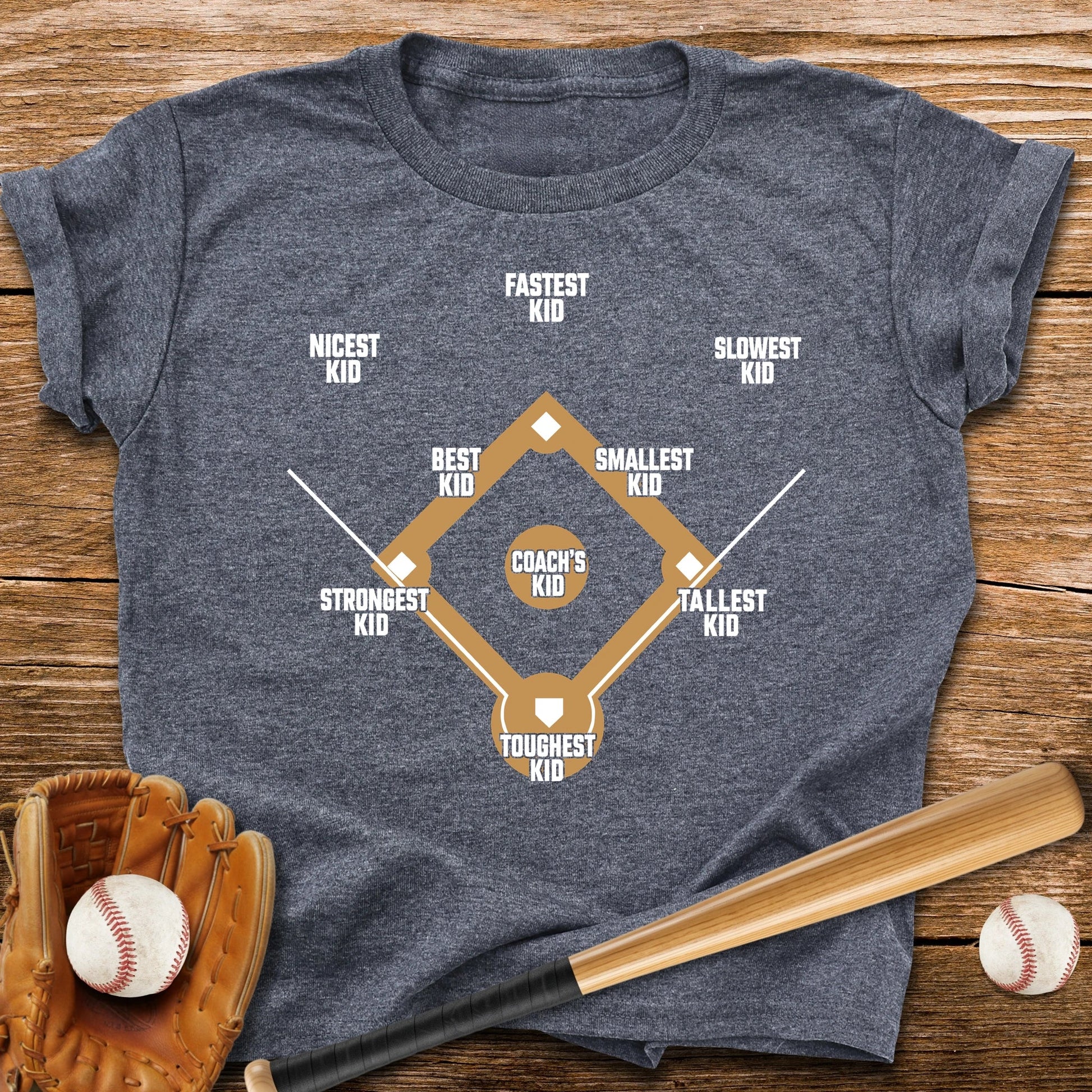 Baseball Positions Youth Tee - HomeRun PrintsKids clothes