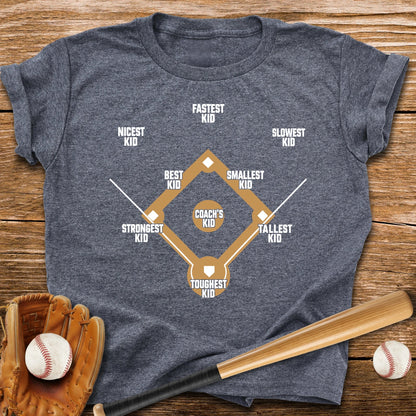 Baseball Positions Youth Tee - HomeRun PrintsKids clothes