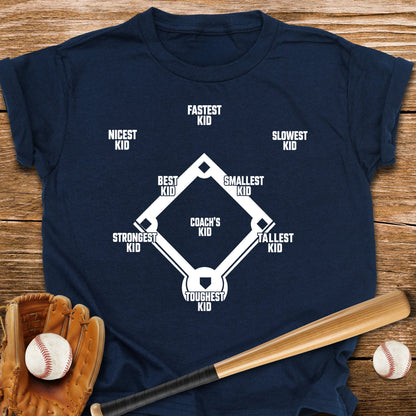 Baseball Positions Youth Tee - HomeRun PrintsKids clothes