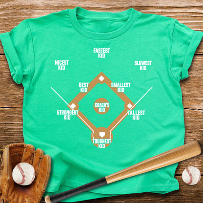 Baseball Positions Youth Tee - HomeRun PrintsKids clothes