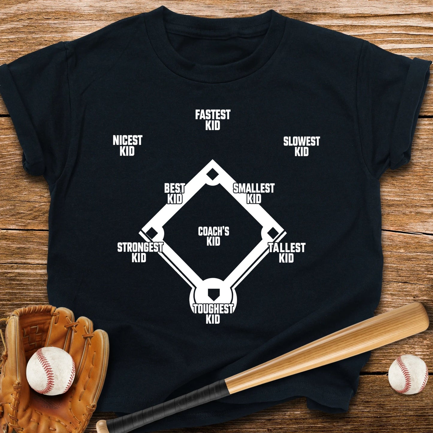 Baseball Positions Youth Tee - HomeRun PrintsKids clothes