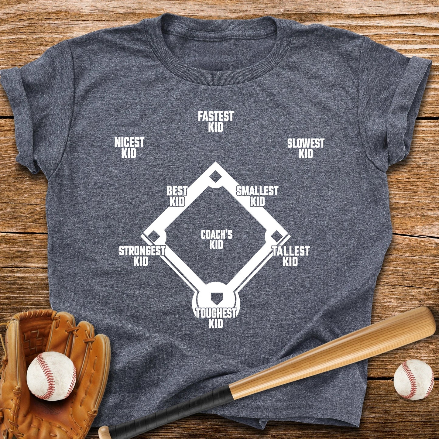 Baseball Positions Youth Tee - HomeRun PrintsKids clothes